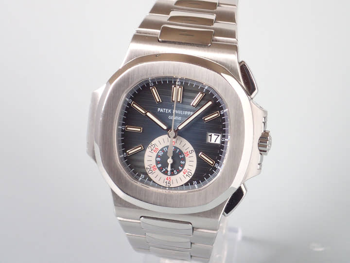 パテックフィリップ ノーチラス Ref.5980/1A ブラックブルー文字盤 中古 nautilus-14