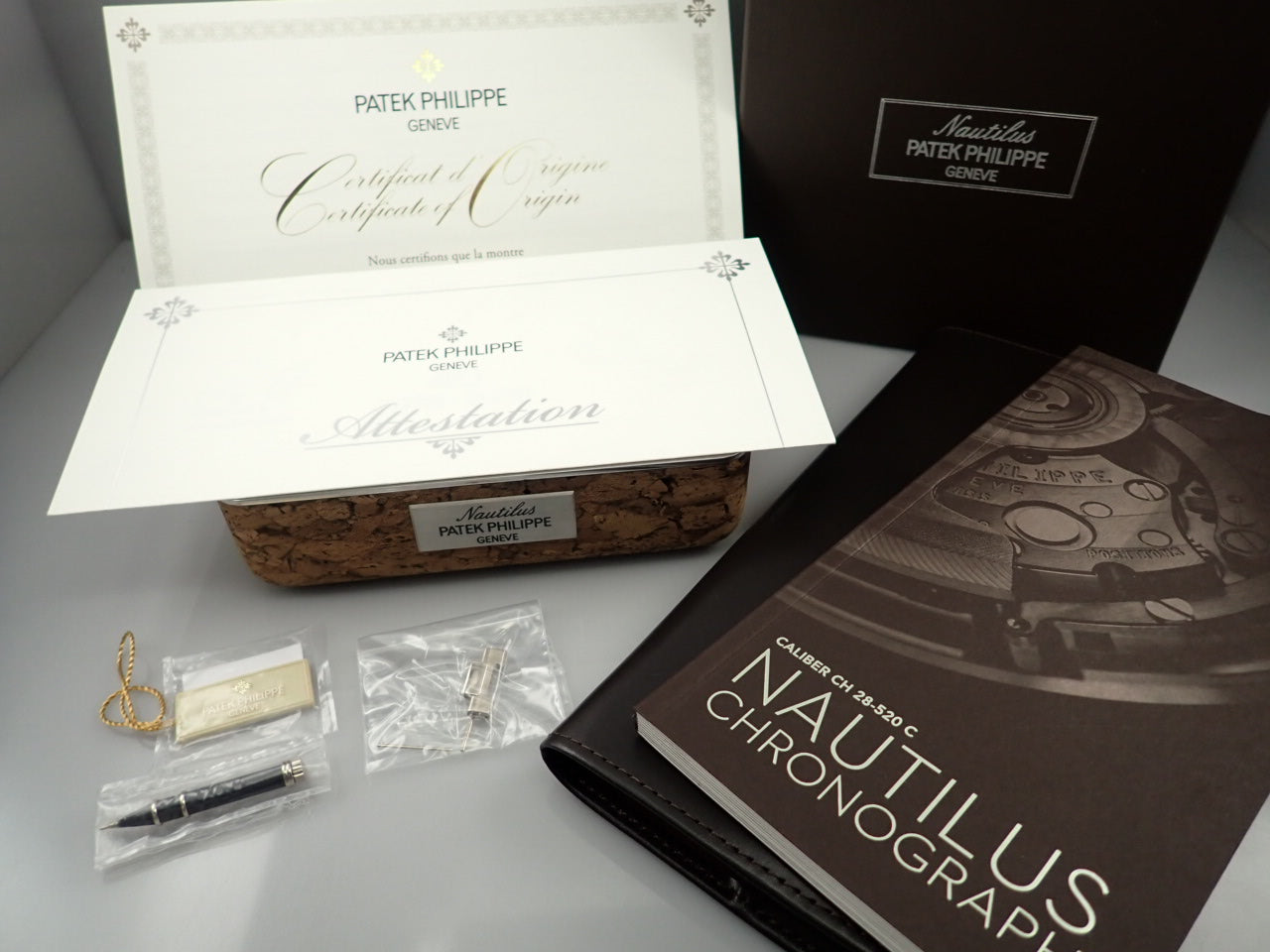 Patek Philippe Nautilus Chronograph 40th Anniversary &lt;Warranty Box and Others&gt;