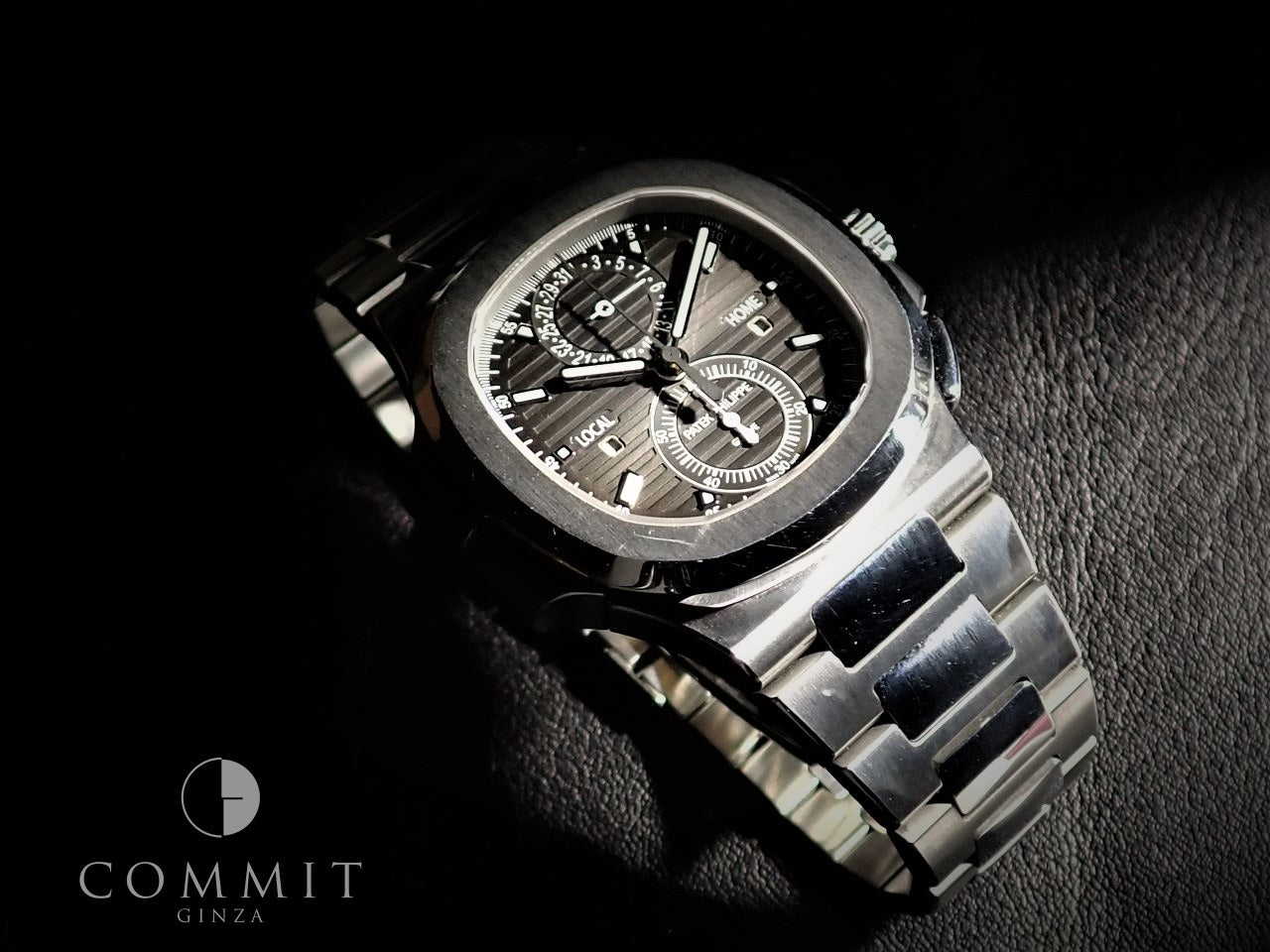 Patek Philippe Nautilus Travel Time Chronograph &lt;Warranty Box and Others&gt;