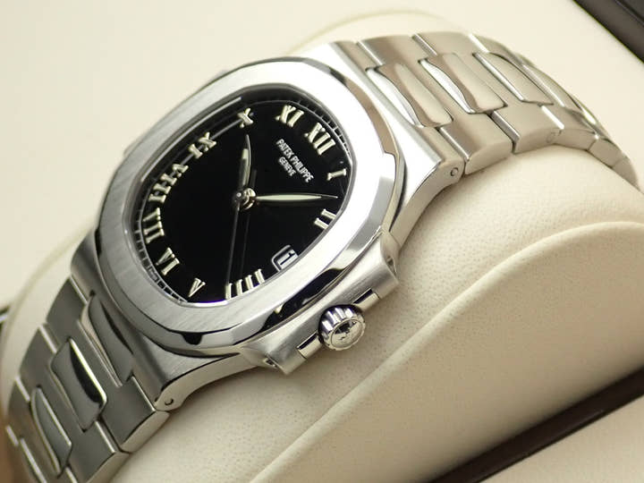 パテックフィリップ ノーチラス Ref.3800/1A-001 ステンレススチール ブラック文字盤