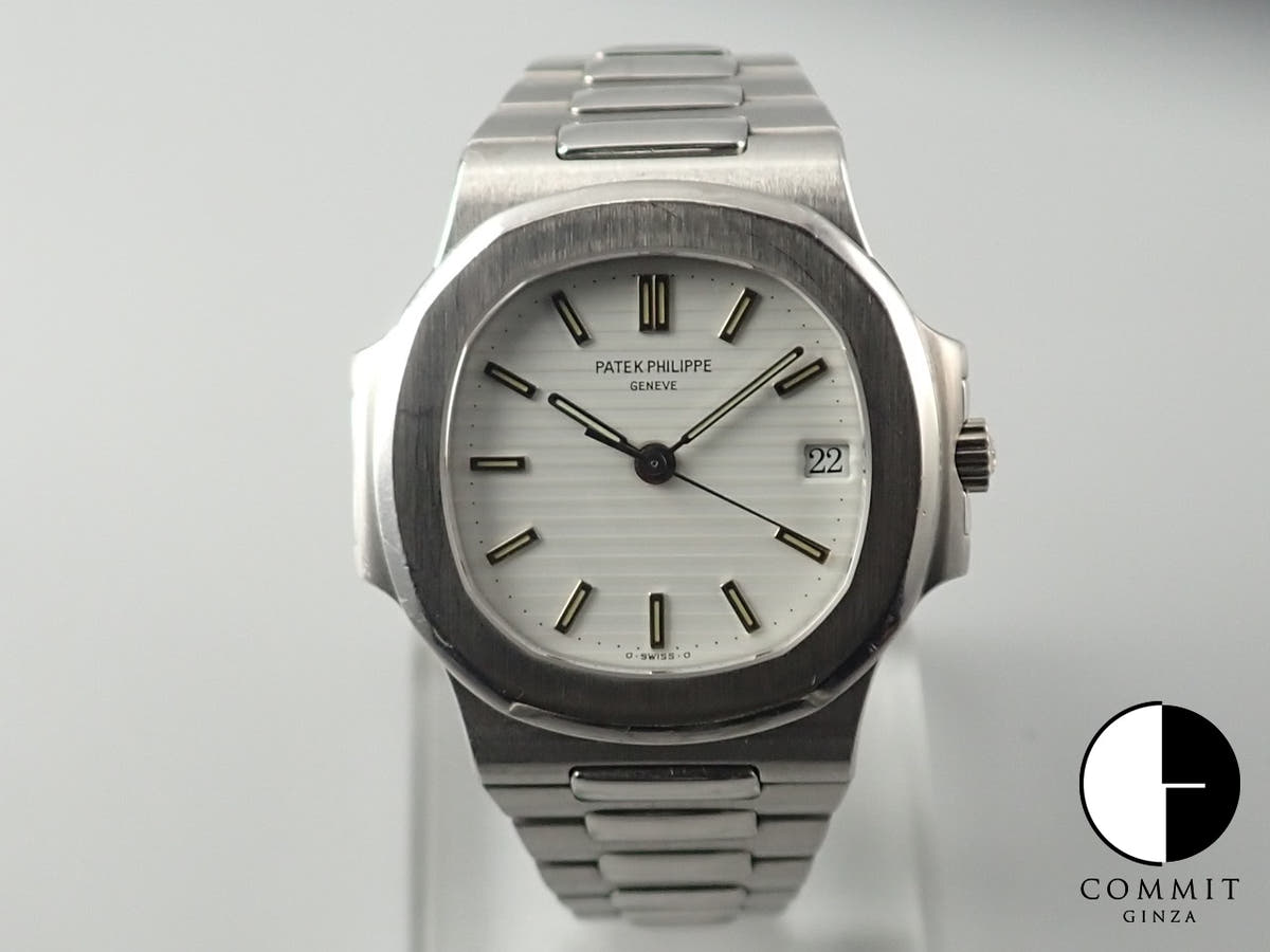 パテックフィリップ ノーチラス Ref.3800/1 ステンレススチール ホワイト文字盤