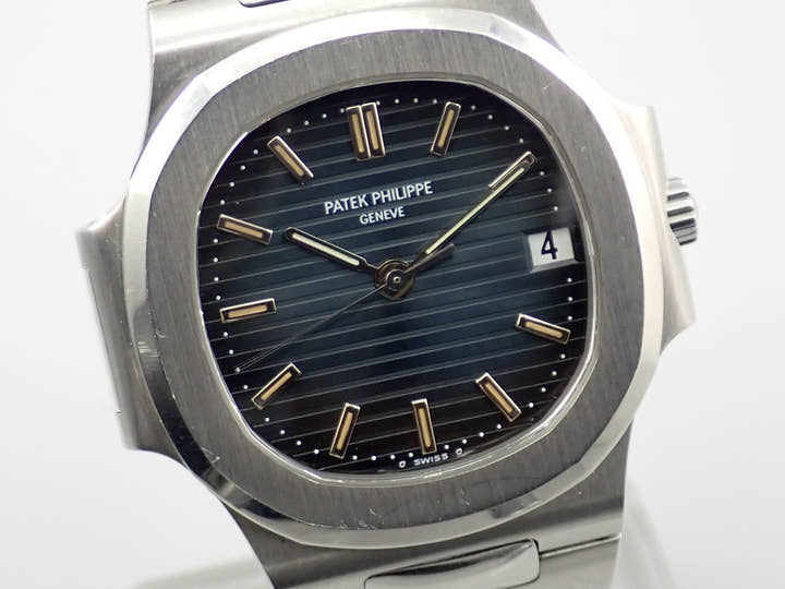 パテックフィリップ ノーチラス Ref.3800 ステンレススチール ブルー文字盤