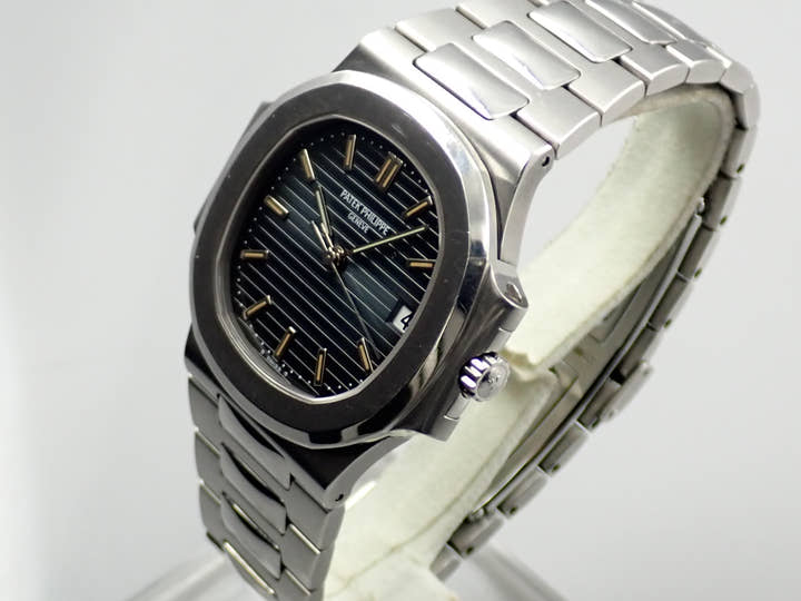 パテックフィリップ ノーチラス Ref.3800 ステンレススチール ブルー文字盤