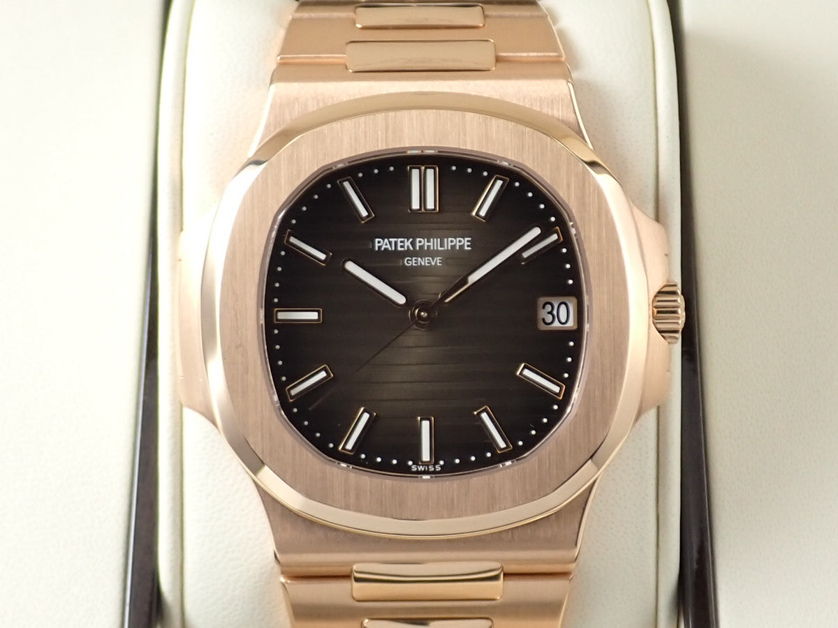 パテックフィリップ ノーチラス Ref.5711/1R-001 ブラウン・ブラック・グラデーション文字盤 美品 H4C6WXU2