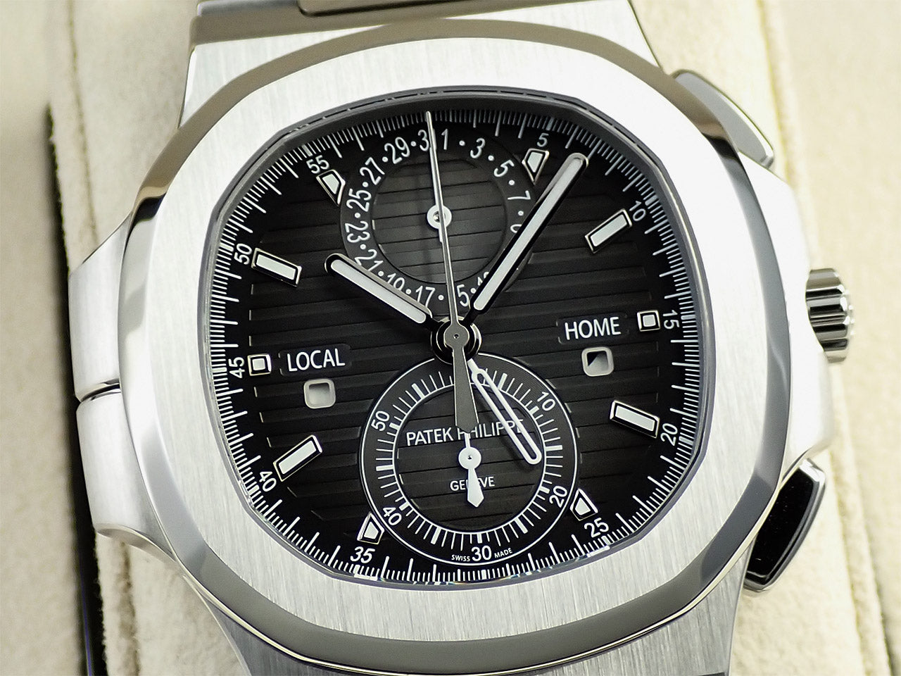 Patek Philippe Nautilus Travel Time Chronograph &lt;Warranty, Box, etc.&gt;