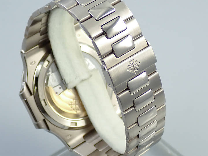 Patek Philippe Nautilus Ref. 3711/1G-001 White Gold Black Dial