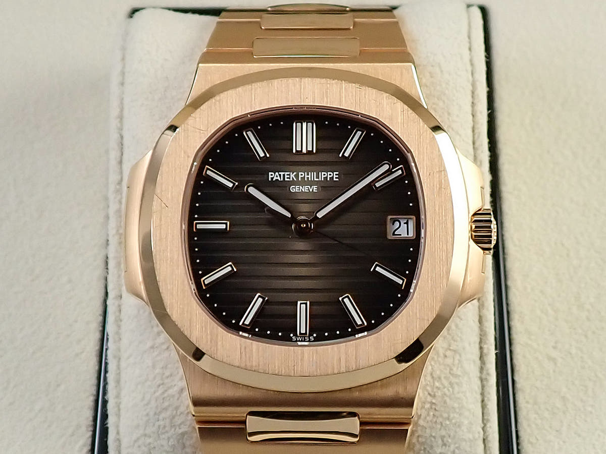 パテックフィリップ ノーチラス Ref.5711/1R-001 ブラウン・ブラック・グラデーション文字盤 中古 R9649392
