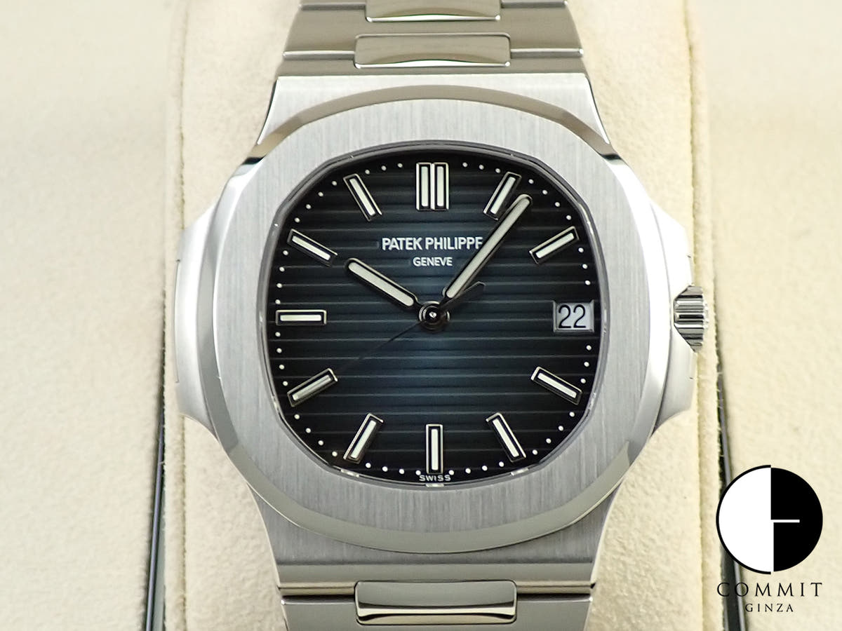 パテックフィリップ ノーチラス Ref.5711/1A-010 ステンレススチール ブルー文字盤