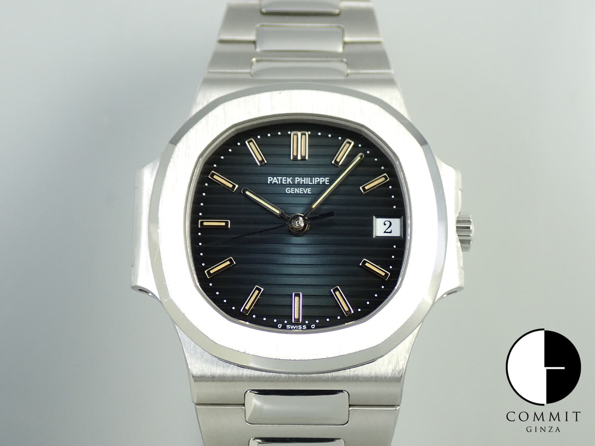Patek Philippe Nautilus Ref. 3800/001 Stainless Steel Blue Dial