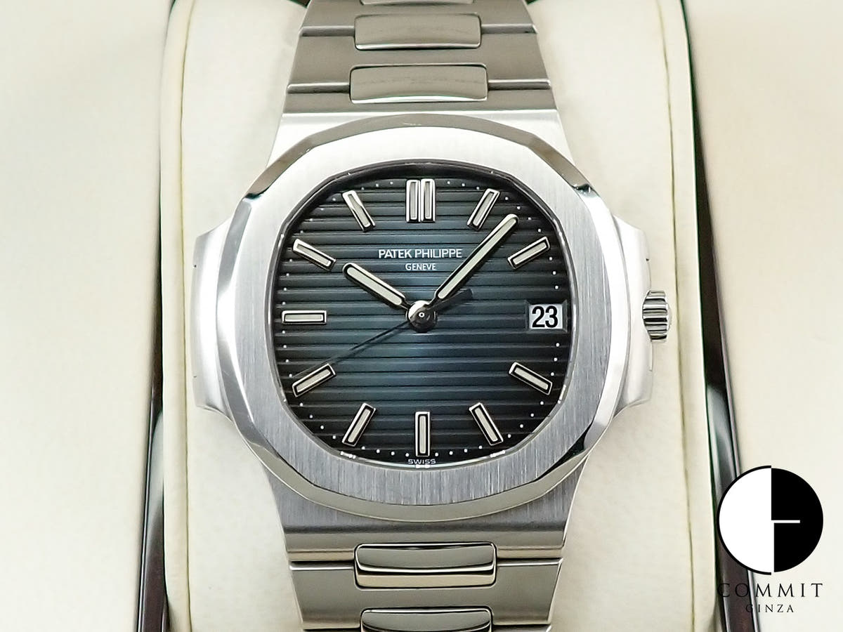 パテックフィリップ ノーチラス Ref.5800/1A-001 ステンレススチール ブルー文字盤