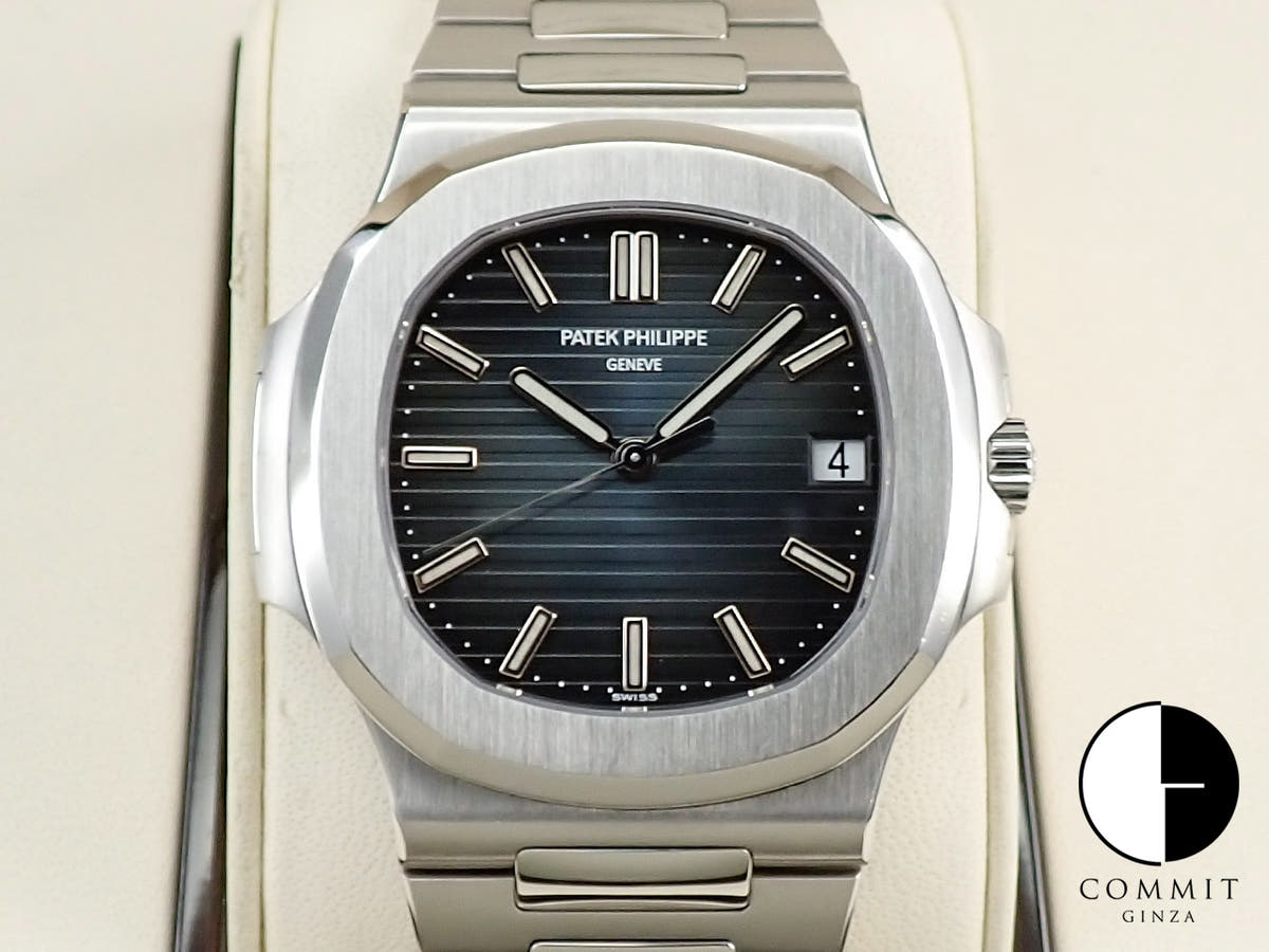 パテックフィリップ ノーチラス Ref.5711/1A-010 ステンレススチール ブルー文字盤