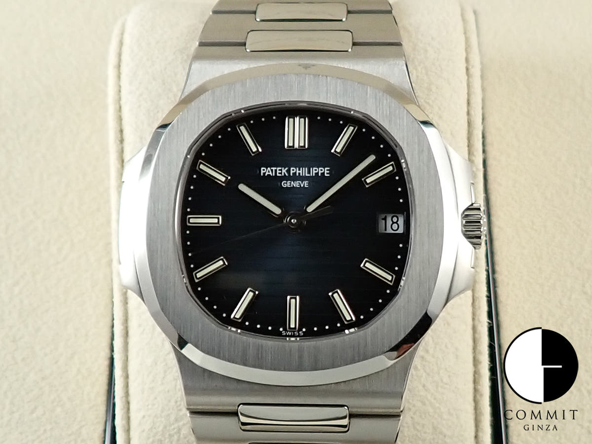 パテックフィリップ ノーチラス Ref.5711/1A-010 ステンレススチール ブルー文字盤