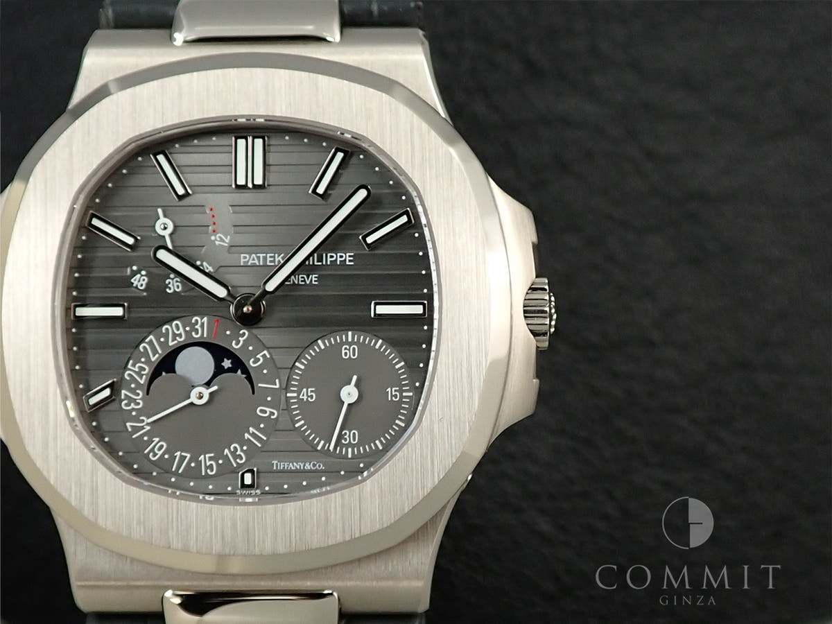 パテックフィリップ ノーチラス プチコンプリケーション TIFFANY＆CO. Ref.5712G-001 スレート文字盤 中古 3UKHMTYM
