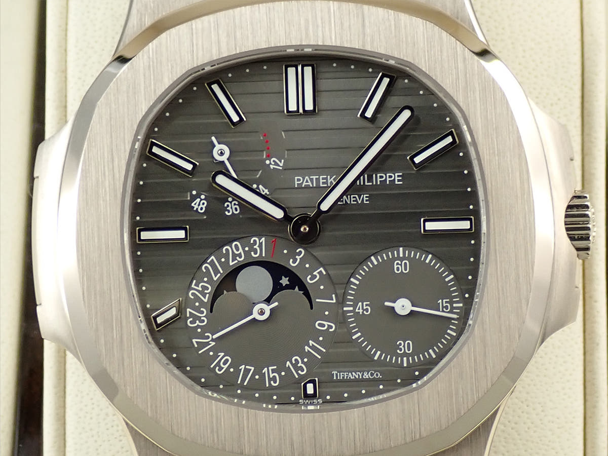 パテックフィリップ ノーチラス プチコンプリケーション TIFFANY＆CO. Ref.5712G-001 スレート文字盤 中古 3UKHMTYM