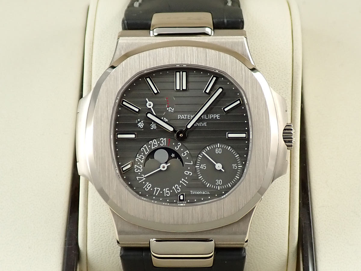 パテックフィリップ ノーチラス プチコンプリケーション TIFFANY＆CO. Ref.5712G-001 スレート文字盤 中古 3UKHMTYM
