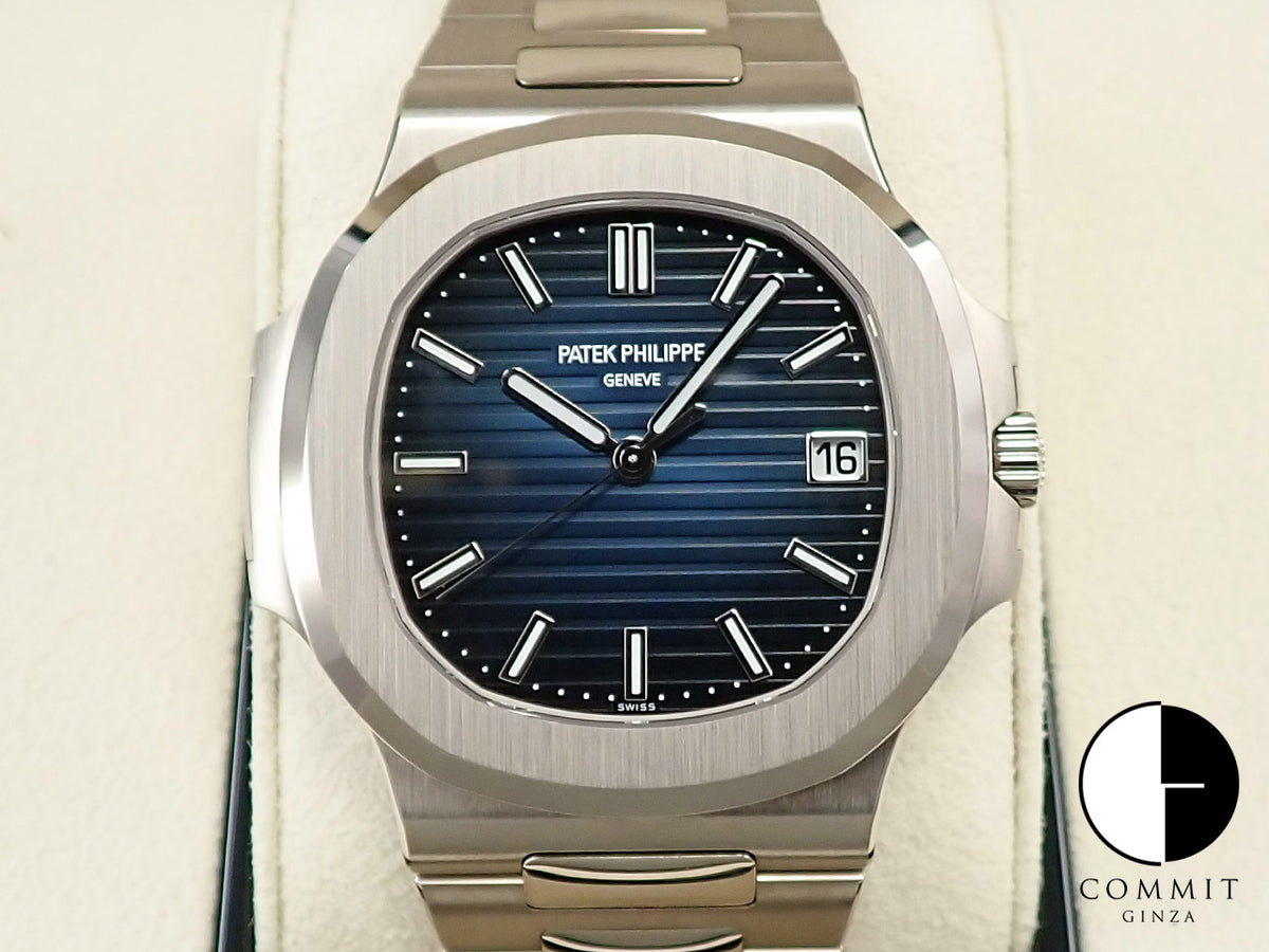 パテックフィリップ ノーチラス Ref.5811/1G-001 ブルー・ソレイユ文字盤 極美品 6CZKYP43