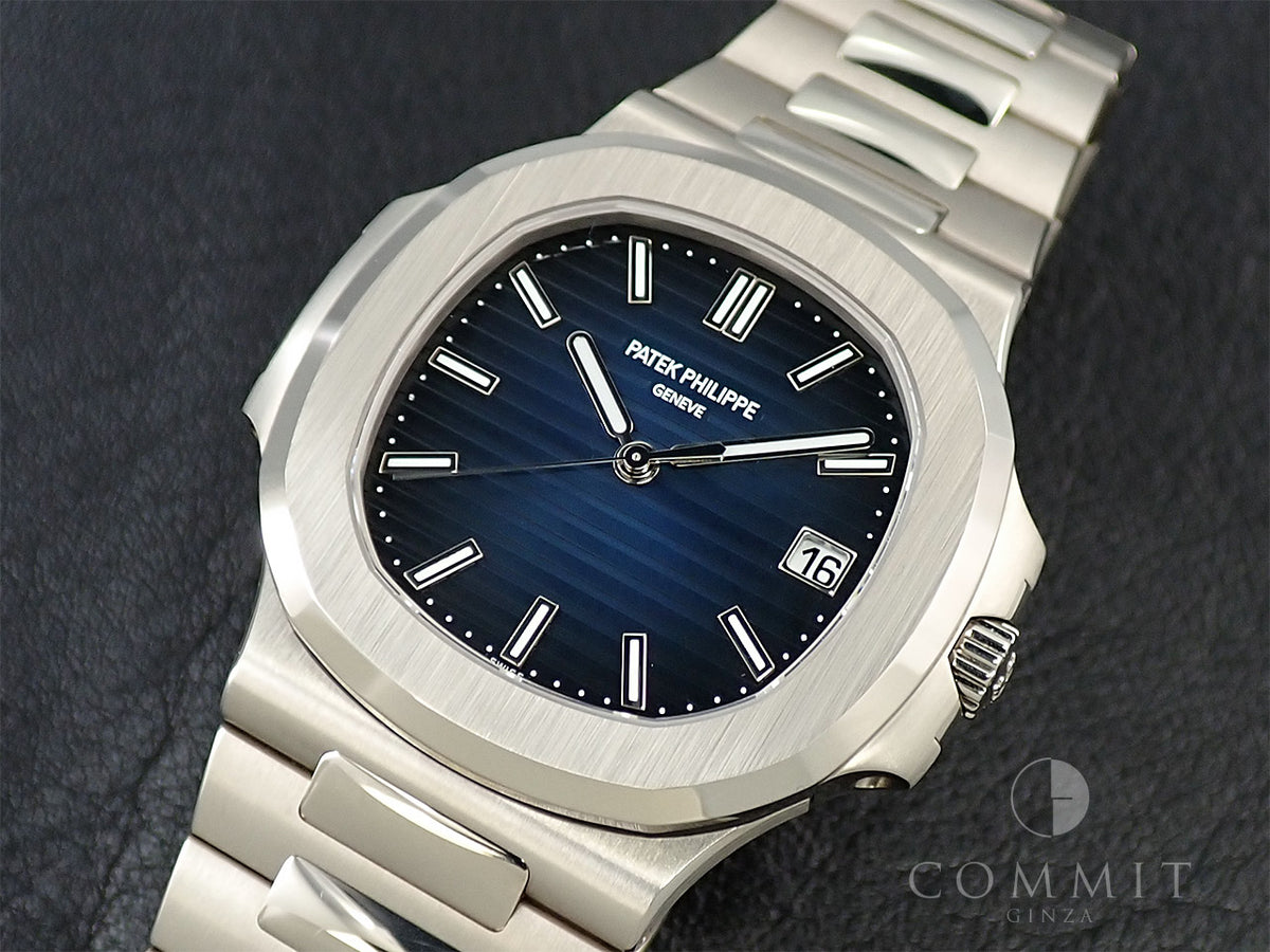 パテックフィリップ ノーチラス Ref.5811/1G-001 ブルー・ソレイユ文字盤 極美品 6CZKYP43
