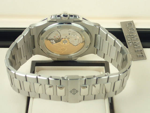 パテックフィリップ ノーチラス Ref.5711/1A-001 ブラックブルー文字盤 中古 nautilus-56