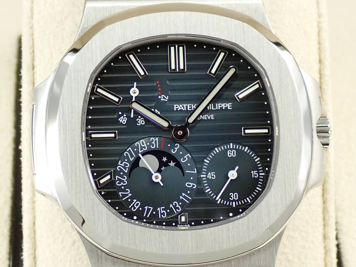 パテックフィリップ ノーチラス プチコンプリケーション Ref.5712/1A-001 ステンレススチール ブルー文字盤