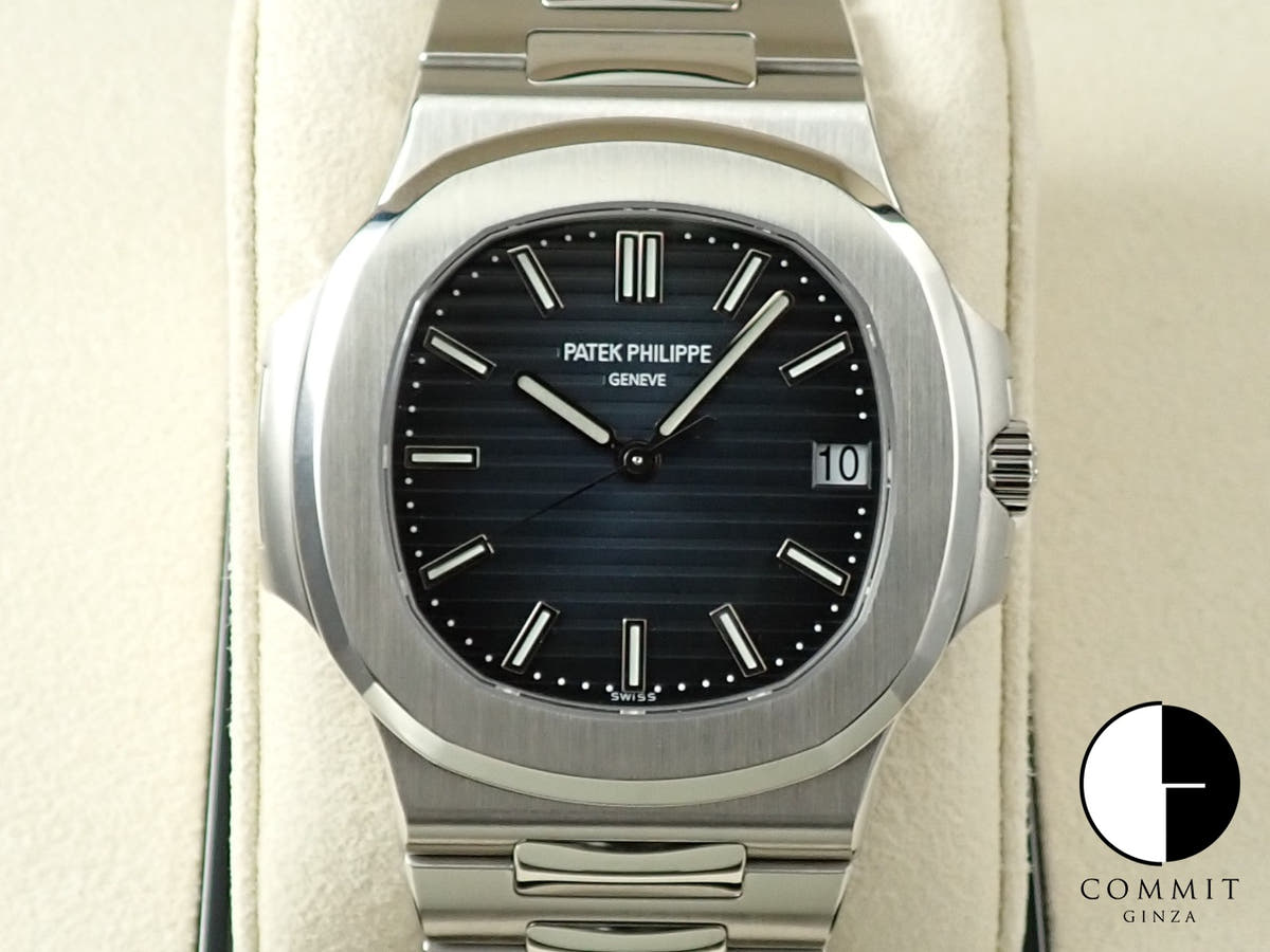 パテックフィリップ ノーチラス Ref.5711/1A-010 ブルー文字盤 美品 4R6YZUPT