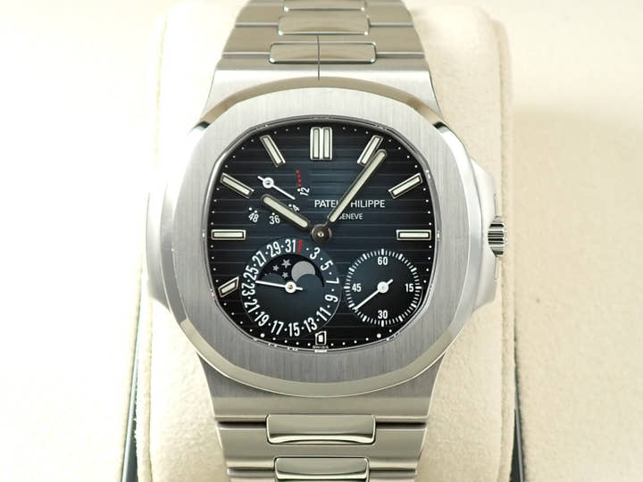 パテックフィリップ ノーチラス プチコンプリケーション Ref.5712/1A-001 ステンレススチール ブルー文字盤