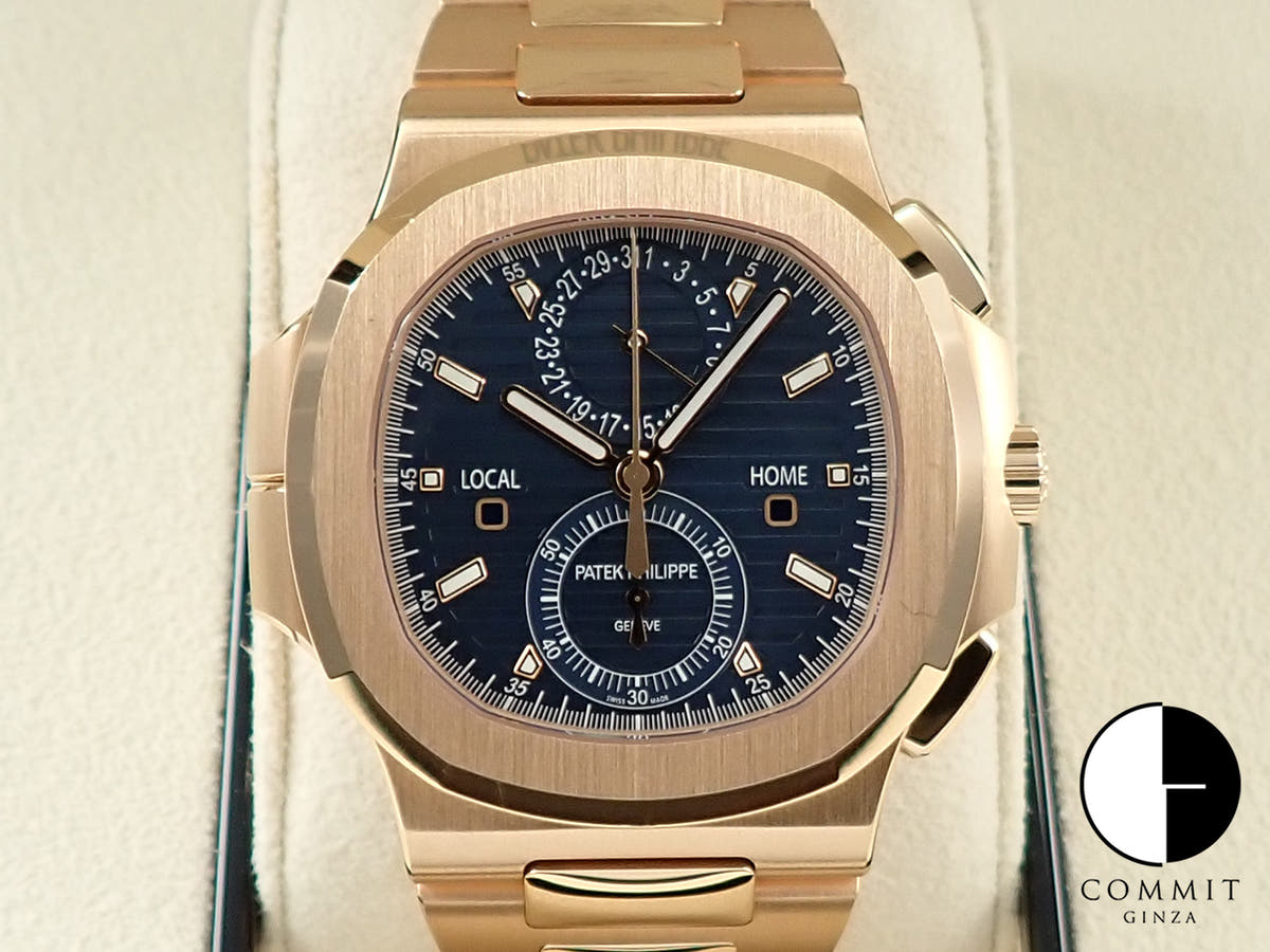 パテックフィリップ ノーチラス Ref.5990/1R-001 ブルーソレイユ文字盤 中古 2H672688