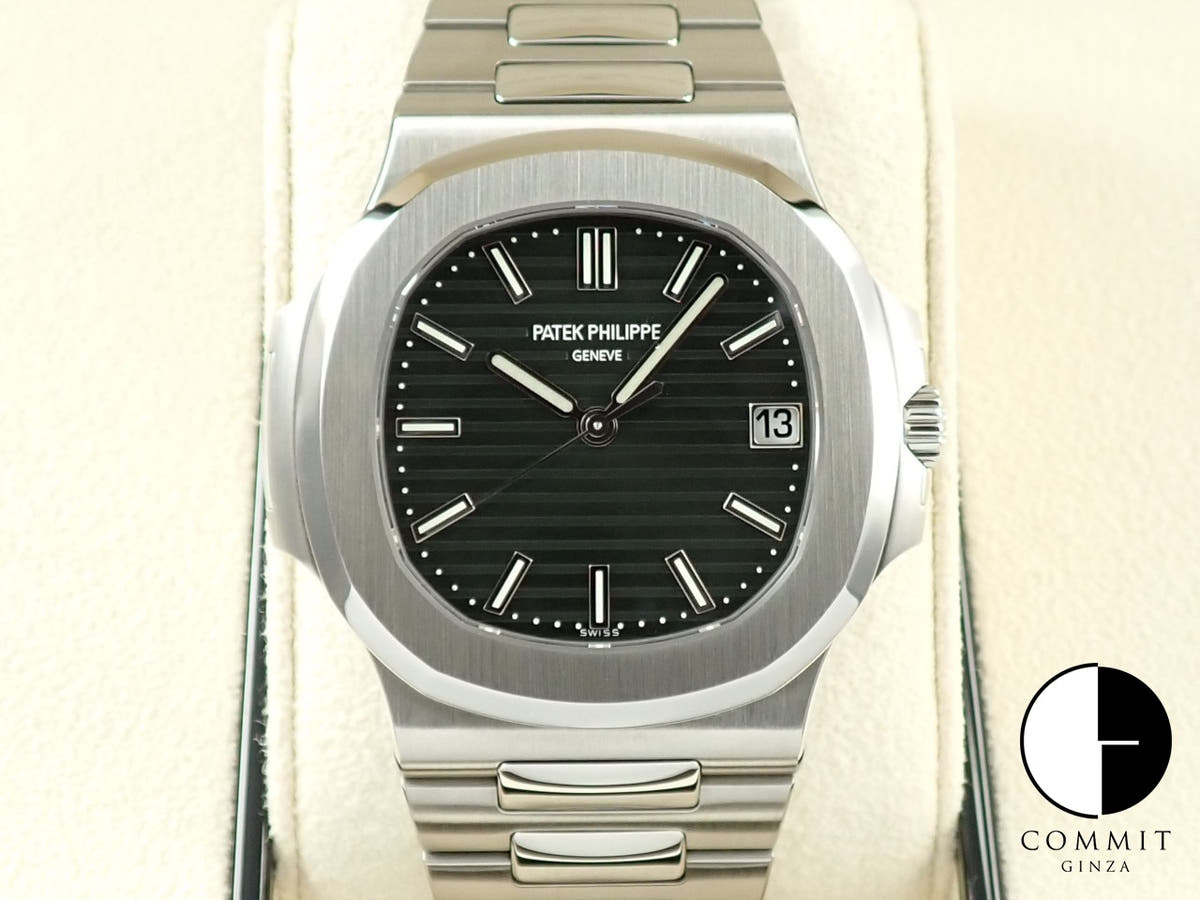 パテックフィリップ ノーチラス Ref.5711/1A-014 グリーン文字盤 極美品 LTWZ66FX