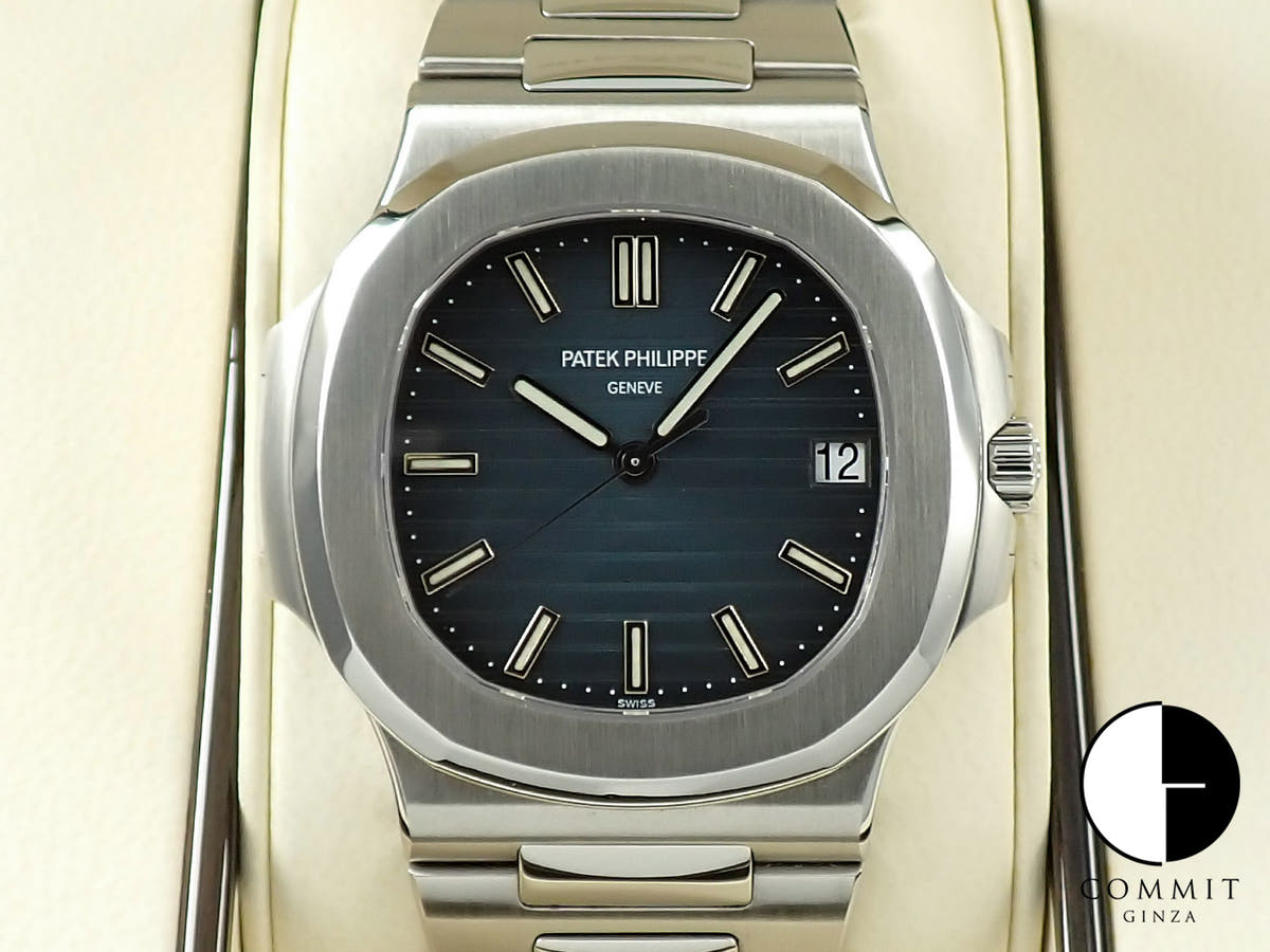 パテックフィリップ ノーチラス Ref.5711/1A-001 ブルー文字盤 中古 733VR715