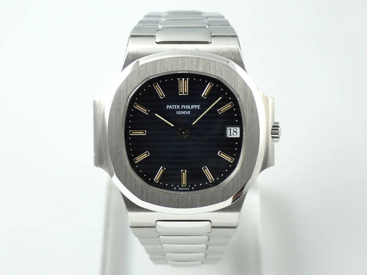 パテックフィリップ ノーチラス Ref.3800/001 ステンレススチール ブルー文字盤