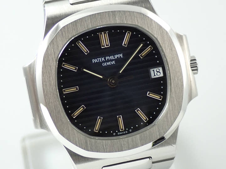 パテックフィリップ ノーチラス Ref.3800/001 ステンレススチール ブルー文字盤