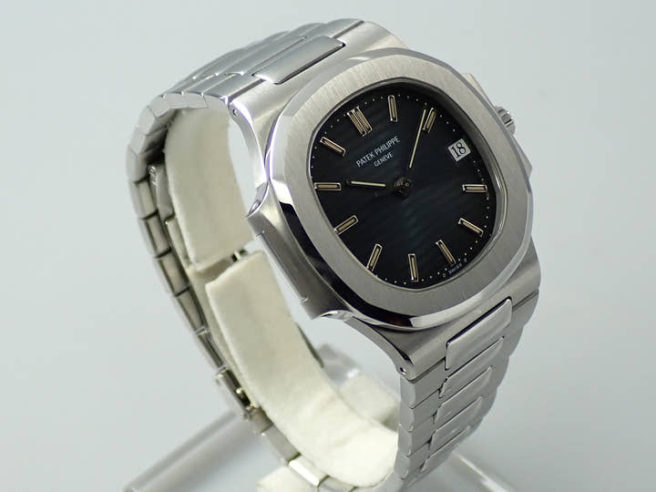 パテックフィリップ ノーチラス Ref.3800/001 ステンレススチール ブルー文字盤