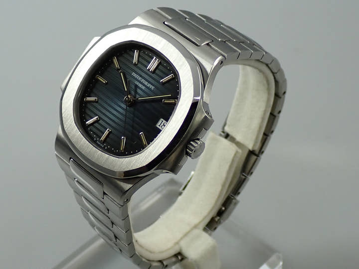 パテックフィリップ ノーチラス Ref.3800/001 ステンレススチール ブルー文字盤