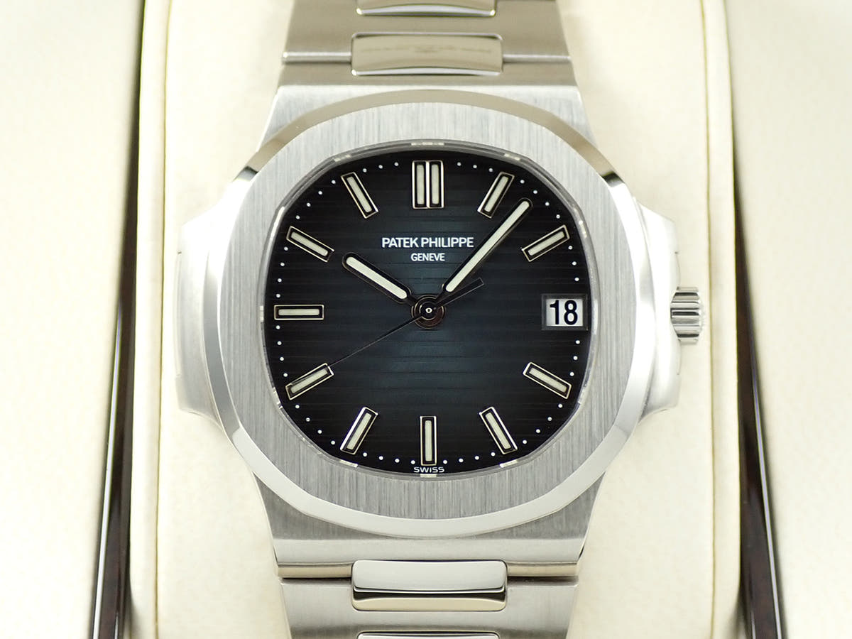 パテックフィリップ ノーチラス Ref.5800/1A-001 ブルー文字盤 美品 S9139697