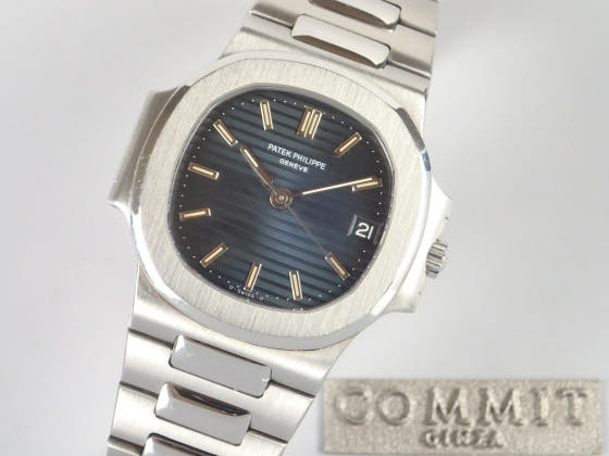 パテックフィリップ ノーチラス Ref.3800/1 ブルー文字盤 中古 nautilus-3