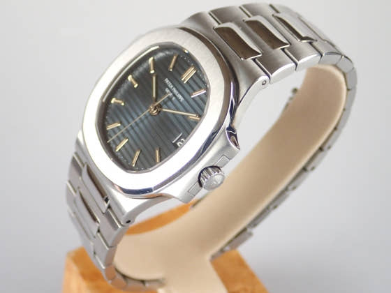 パテックフィリップ ノーチラス Ref.3800/1 ブルー文字盤 中古 nautilus-3