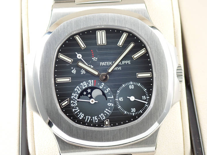 パテックフィリップ ノーチラス プチコンプリケーション Ref.5712/1A-001 ステンレススチール ブルー文字盤