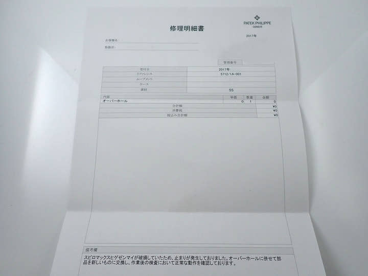 パテックフィリップ ノーチラス プチコンプリケーション Ref.5712/1A-001 ステンレススチール ブルー文字盤
