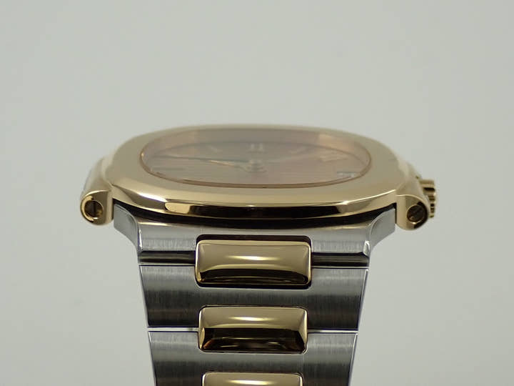 Patek Philippe Nautilus Ref. 3800/1JA Stainless Steel/Yellow Gold Champagne Dial