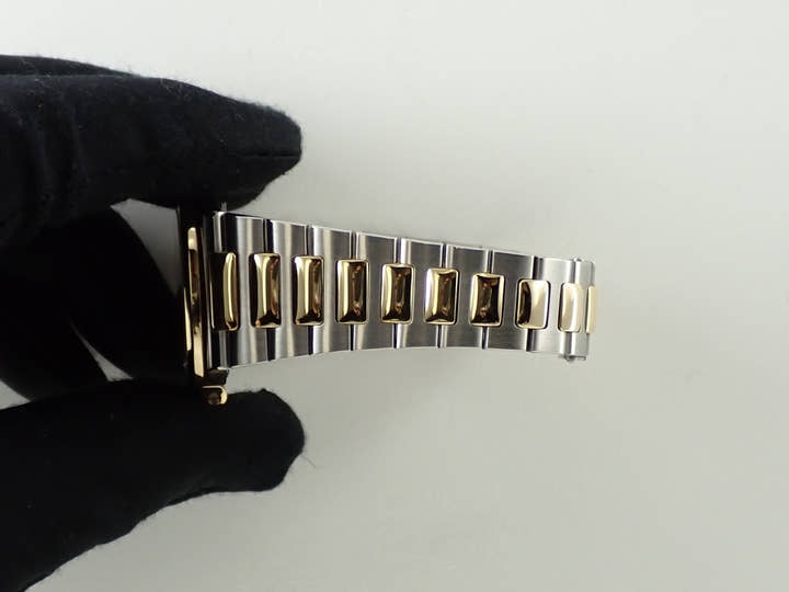 Patek Philippe Nautilus Ref. 3800/1JA Stainless Steel/Yellow Gold Champagne Dial