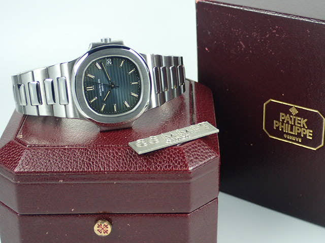 パテックフィリップ ノーチラス Ref.3800/1A ダークブルー文字盤 中古 nautilus-41