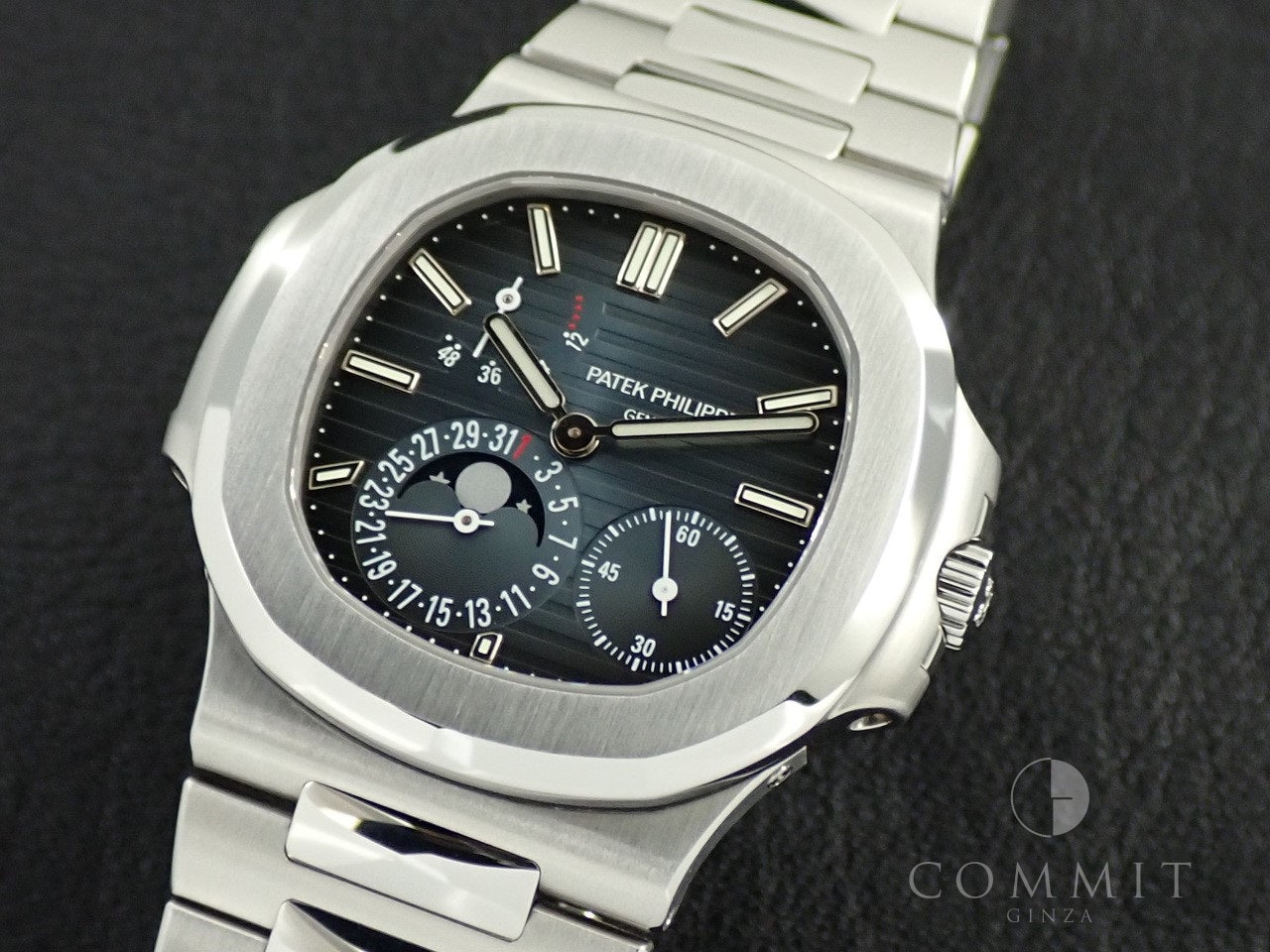 Patek Philippe Nautilus Petite Complication Ref.5712/1A-001 SS Blue Dial