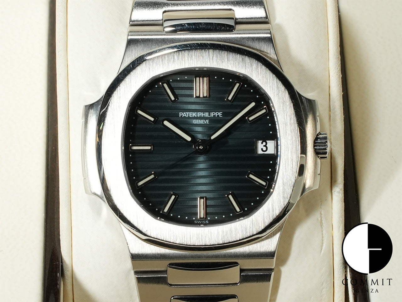Patek Philippe Nautilus Ref.5800/1A-001 Stainless Steel Blue Dial