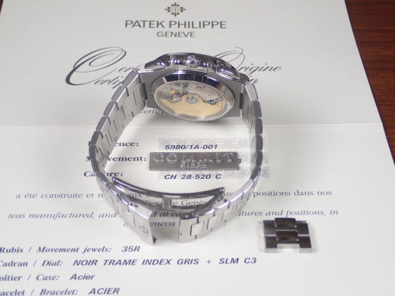 Patek Philippe Nautilus Chronograph Ref. 5980/1A