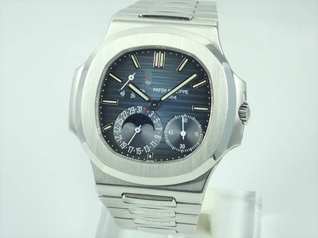 パテックフィリップ ノーチラス Ref.5712/1A-001 ブラックブルー文字盤 中古 nautilus-51