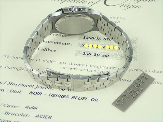 パテックフィリップ ノーチラス Ref.3800/1A ダークブルー文字盤 中古 nautilus-57