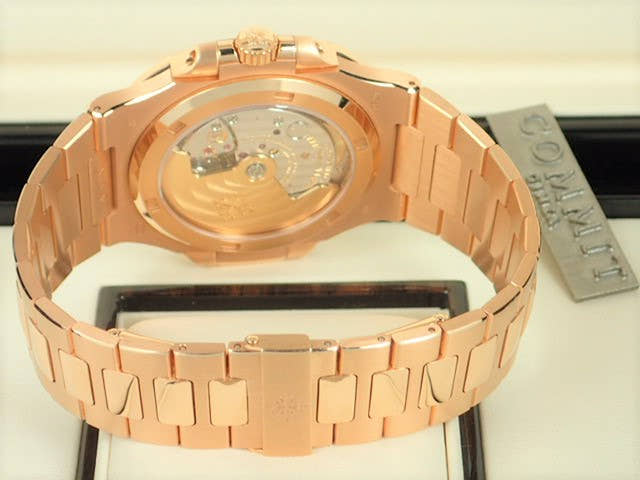 パテックフィリップ ノーチラス Ref.5711/1R-001 ブラックブラウン文字盤 中古 nautilus-60