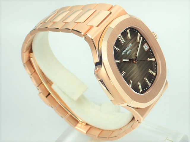 パテックフィリップ ノーチラス Ref.5711/1R-001 ブラックブラウン文字盤 中古 nautilus-60