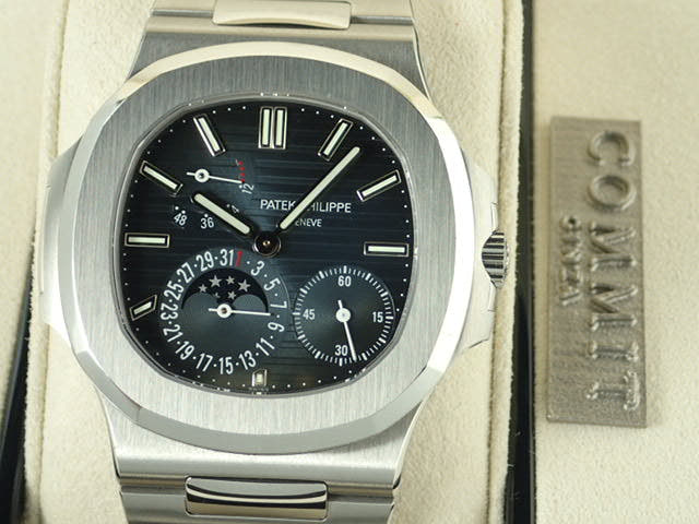 パテックフィリップ ノーチラス Ref.5712/1A-001 ブラックブルー文字盤 美品 nautilus-63