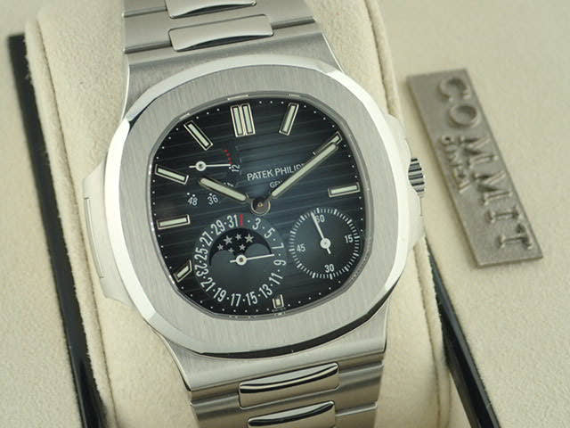 パテックフィリップ ノーチラス Ref.5712/1A-001 ブラックブルー文字盤 美品 nautilus-63