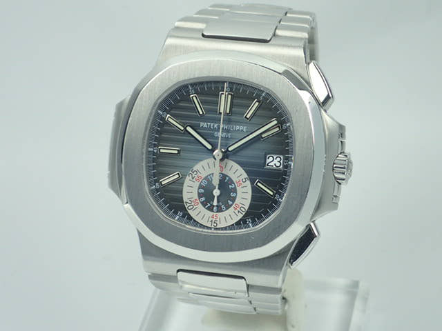 パテックフィリップ ノーチラス Ref.5980/1A-001 ブラックブルー文字盤 中古 nautilus-65